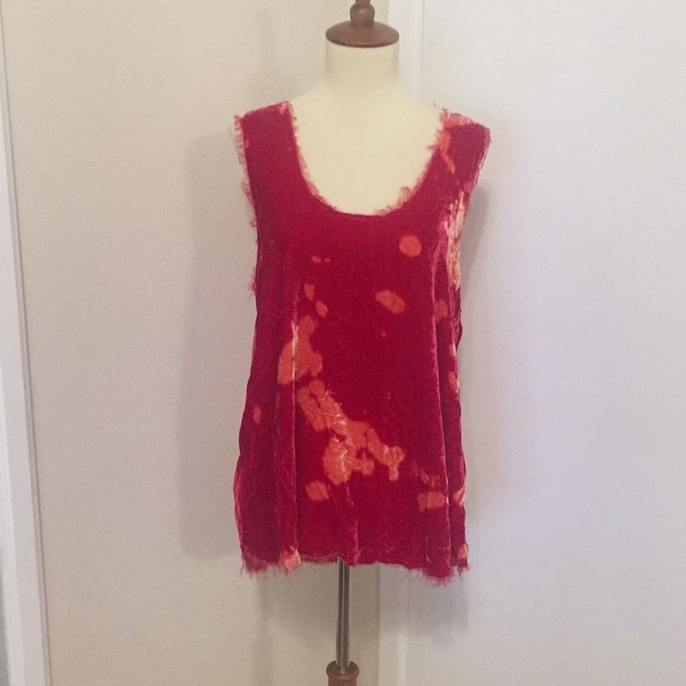 S LOVE TANJANE Velvet Top DD42 3774 - Picture 1 of 5